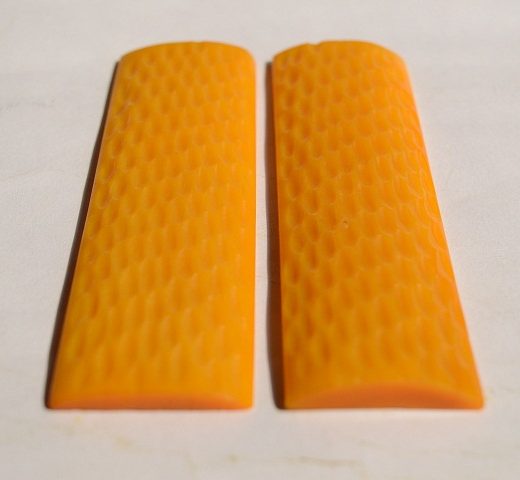 DYED STABILIZED FAST YELLOW JIGGED BONE SCALE – MAJBS29
